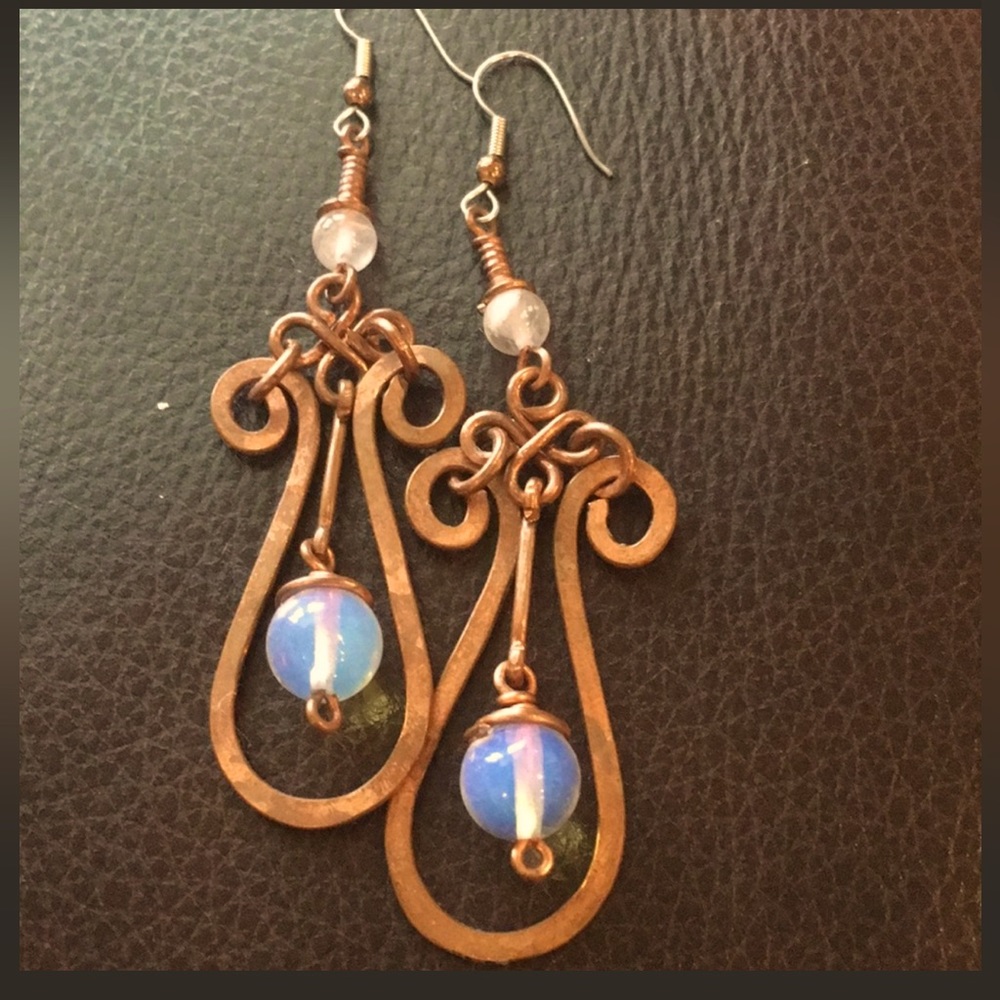 Handmade Copper Earrings